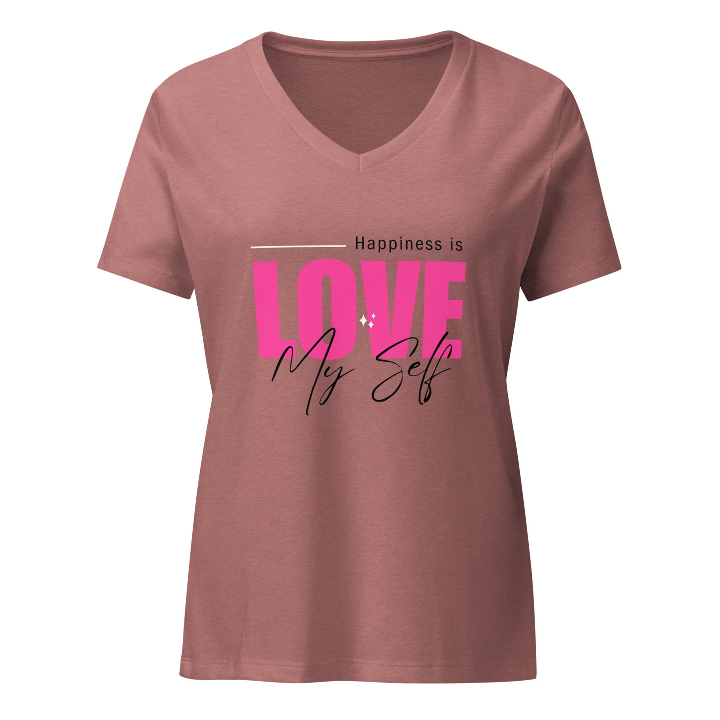 Women’s Self Love relaxed v-neck t-shirt