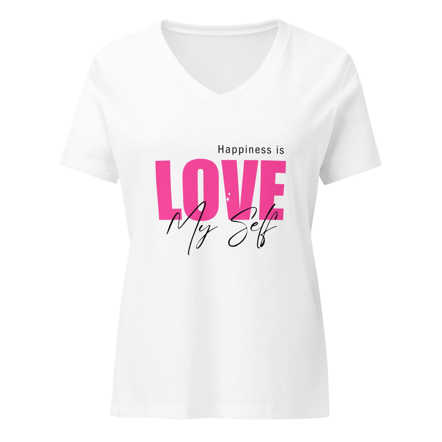 Women’s Self Love relaxed v-neck t-shirt